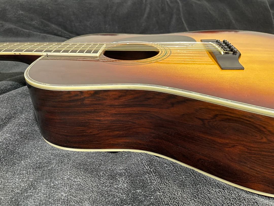 Morris B-50 縦ロゴ ハカランダ 12弦アコースティックギター