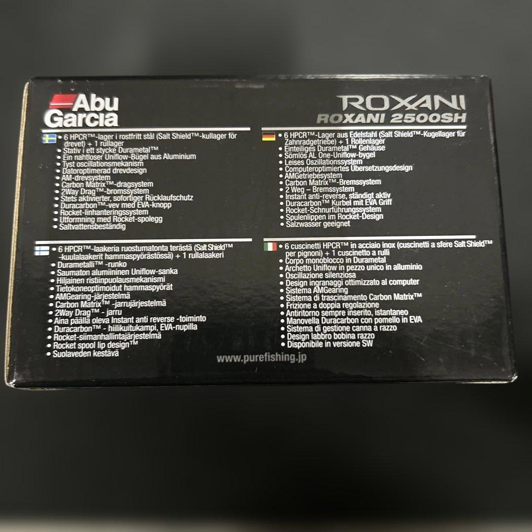 AbuGarcia(アブガルシア)ROXANI ロキサーニ 各種スピニングリール