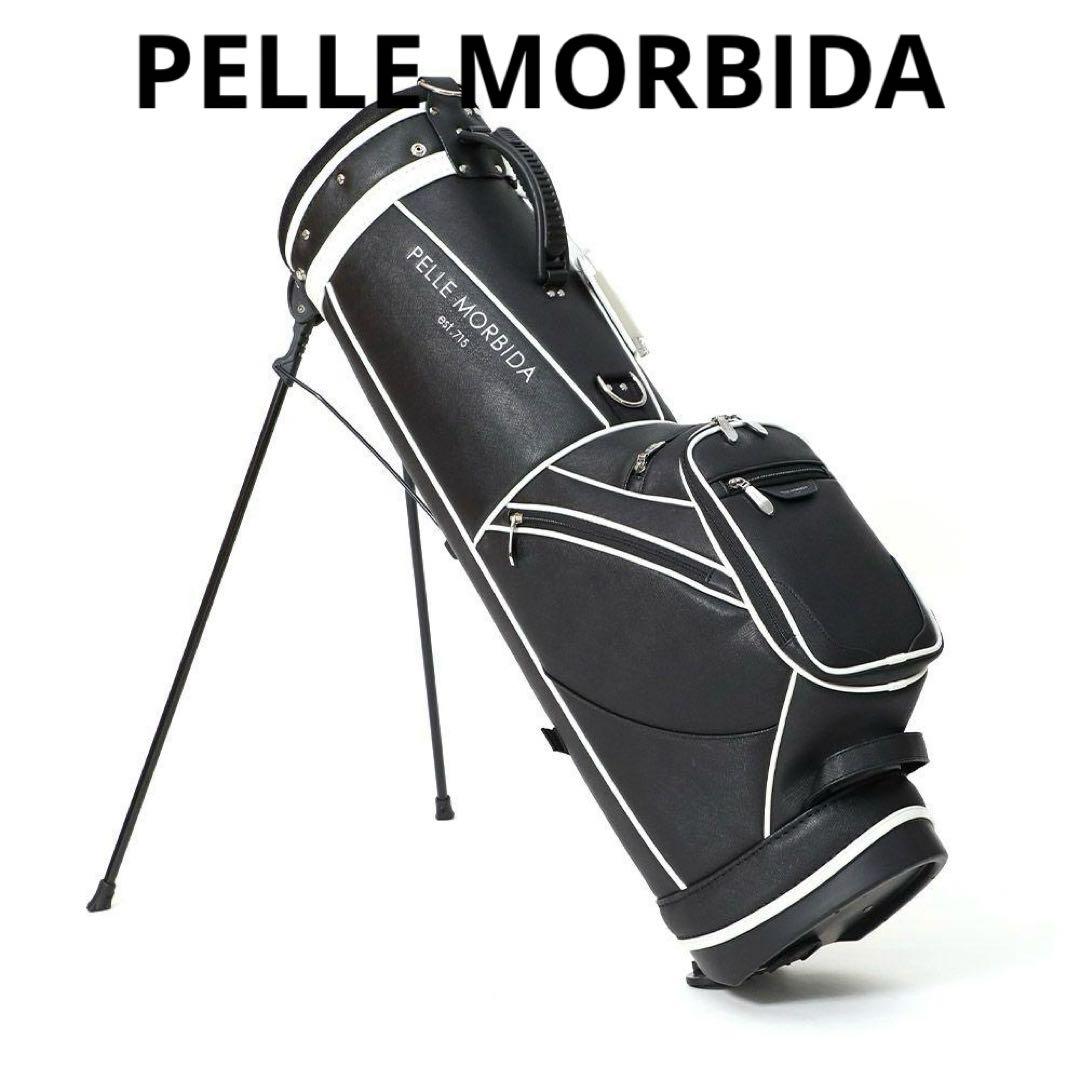 【新品定価7万】ペッレ モルビダ　キャディバッグ pmo-pg001　ブラック