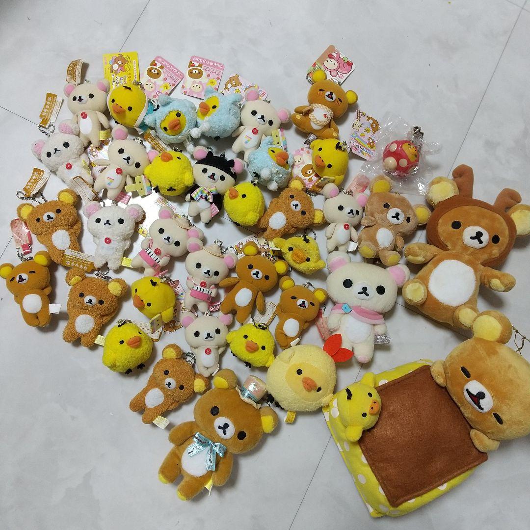 リラックマ　コリラックマ　ミニマスコット　ぬいぐるみ　セット