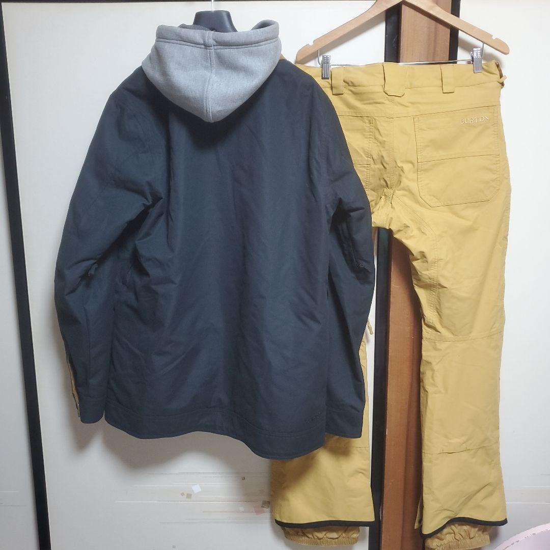 BURTON　スノーボードウェア上下セット　ジャケットLサイズ　パンツMサイズ