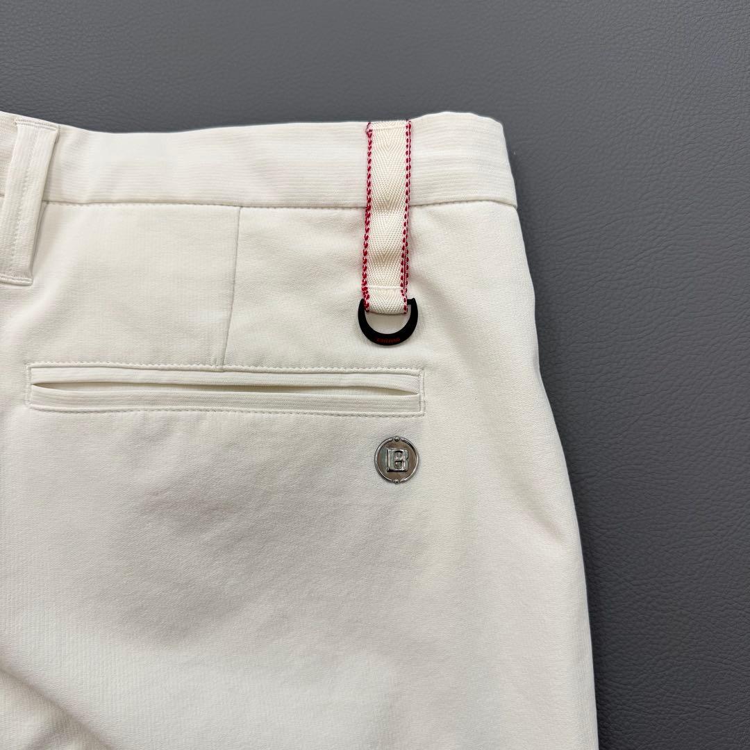 美品✨24SS BRIEFING ストレッチ ロングパンツ 薄手 ゴルフ L