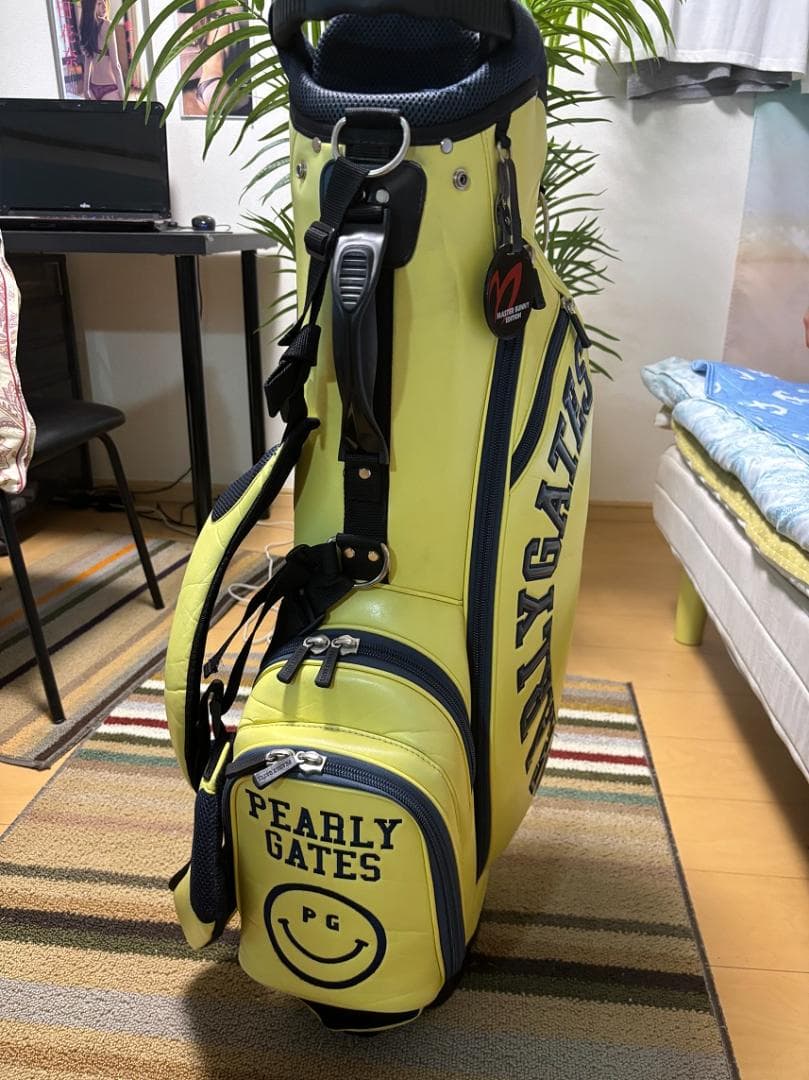 PEARLY GATES スタンド式　ゴルフバッグ 89 イエロー