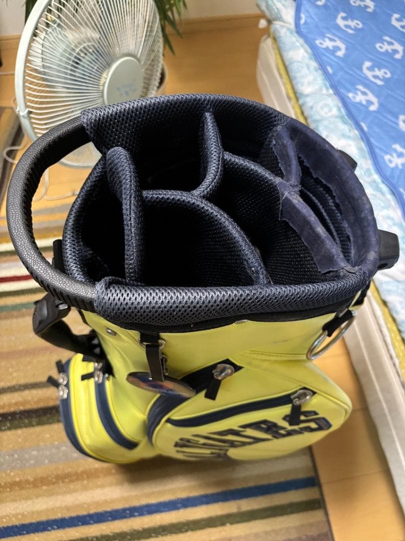 PEARLY GATES スタンド式　ゴルフバッグ 89 イエロー