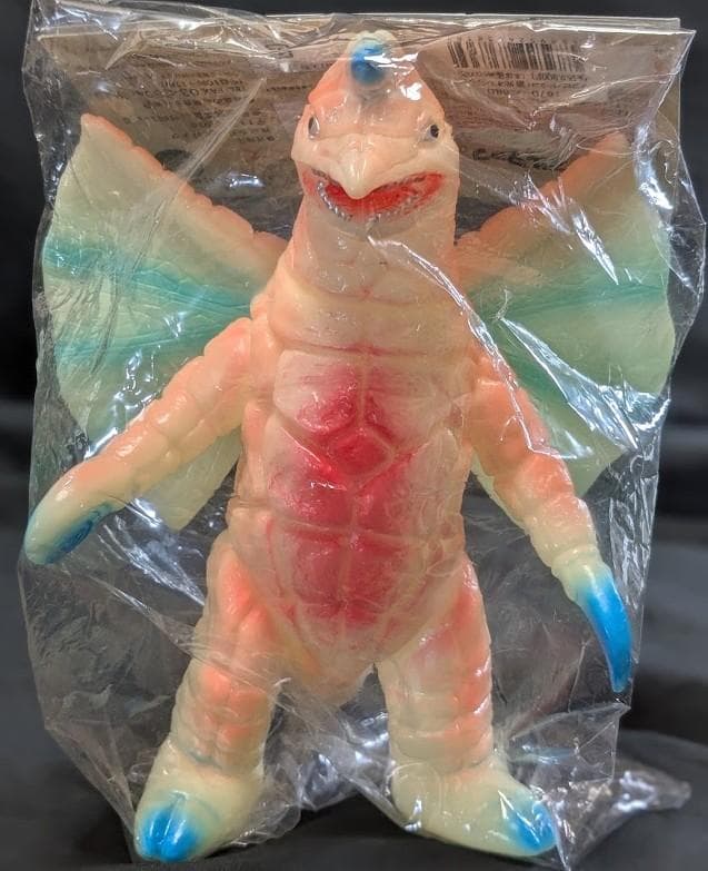 ドラコ 羽付「ウルトラマン」登場怪獣（ブルマァク復刻）蓄光版 ソフビ 未開封