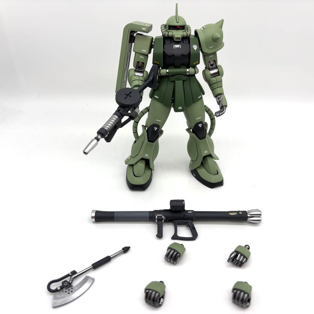 HG ザクS型　ガンプラ　全塗装　完成品