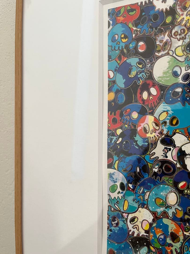 村上隆　ポスター　「Blue Life Force, 2012」(額装あり)