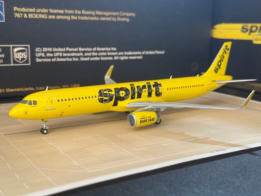 航空機・ヘリコプター Gemini 200 Airbus A321 Spirit