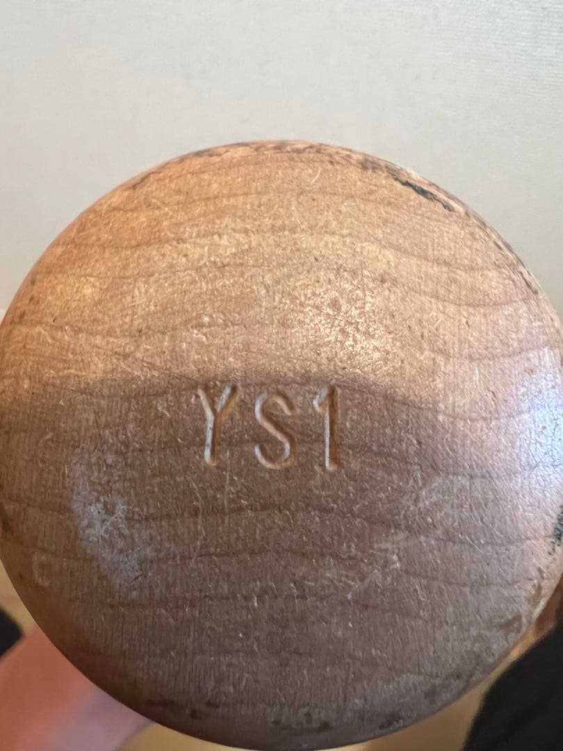 野球　山田哲人　実使用バット