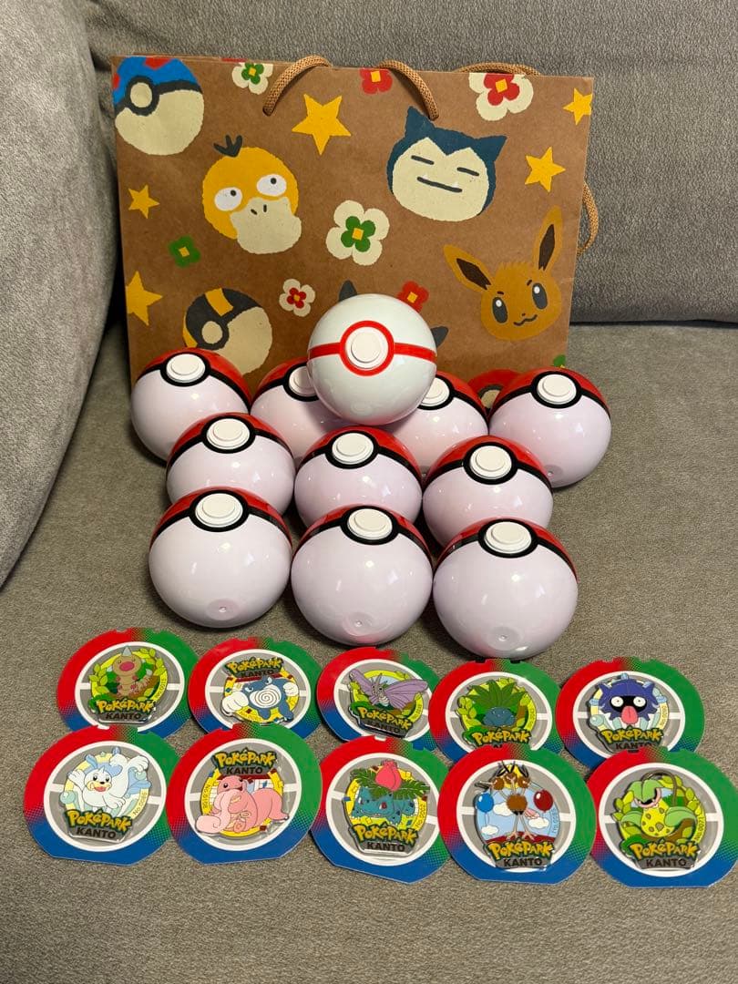 【最安値】ポケパークカントー限定　ビンズセット　プレミアボール付き