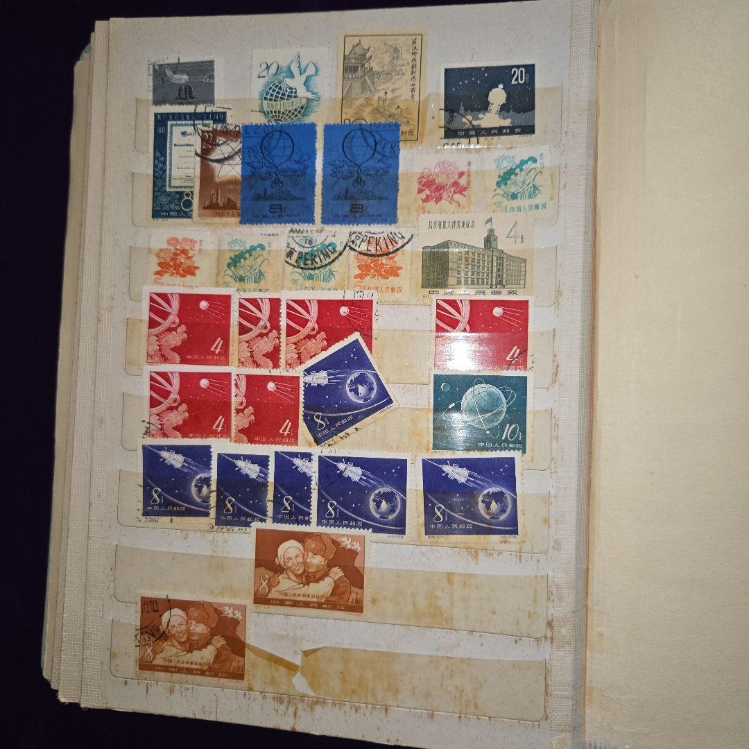 専用ページです。全中国切手古めファイルごと