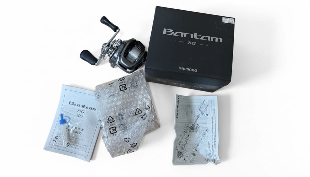 SHIMANO Bantam XG ベイトリール 箱付き バンタム 22 美品