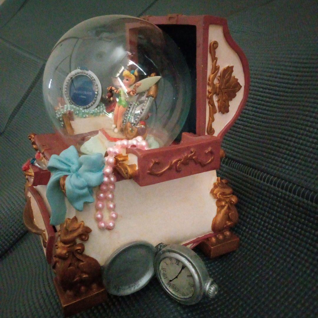 【 訳アリ】ティンカーベル スノードーム（ギミック付き）アンティーク