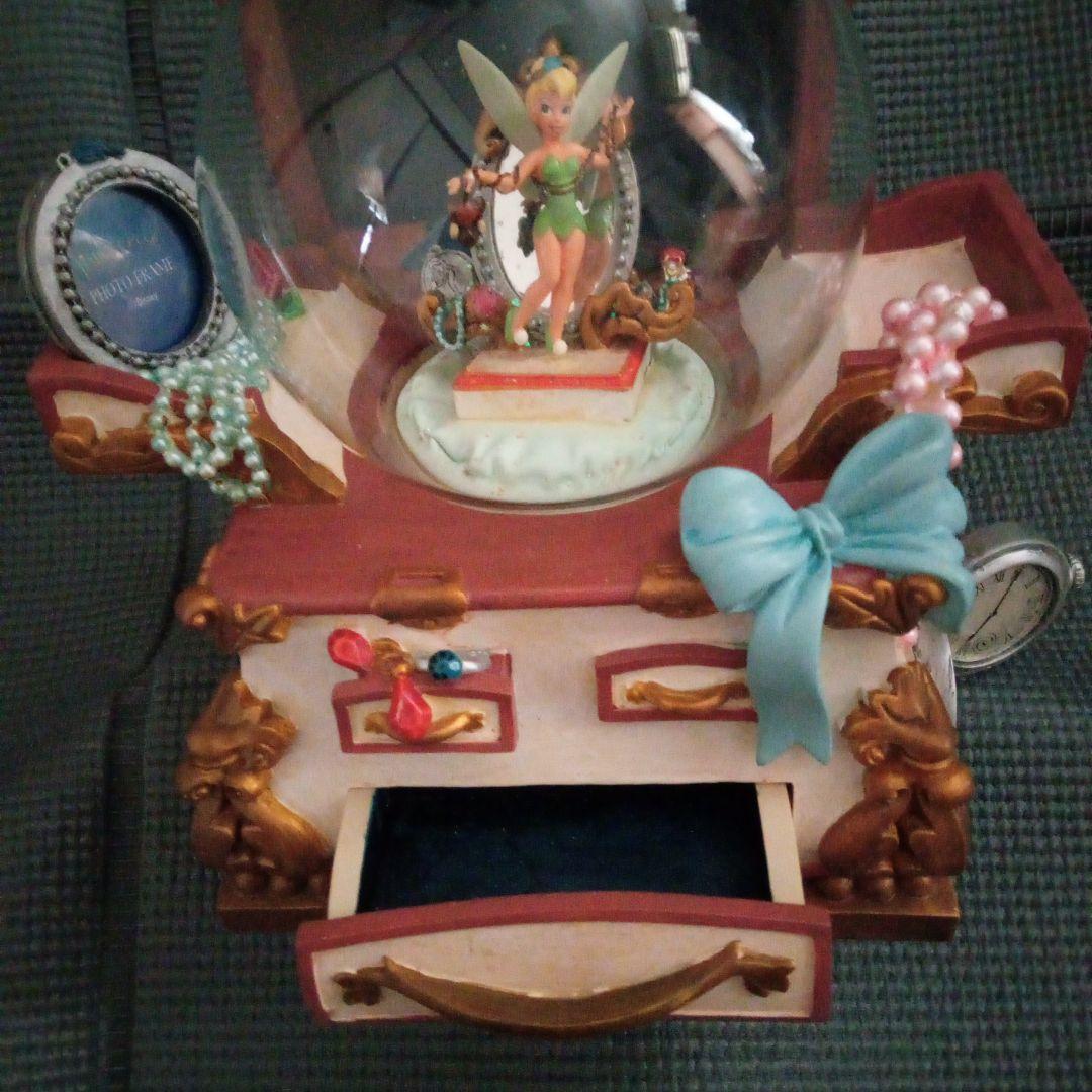 【 訳アリ】ティンカーベル スノードーム（ギミック付き）アンティーク