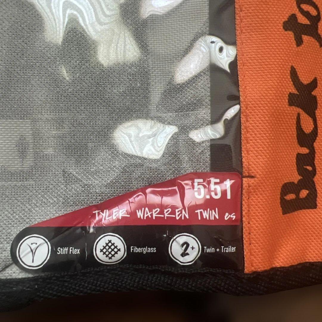 タイラーウォーレンCaptain Fin ツインスタビ　未使用　future