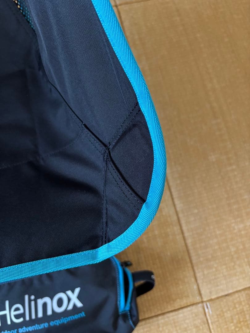 ヘリノックス チェアツー 社外ロッキングフット純正フリース チェアカバーセット