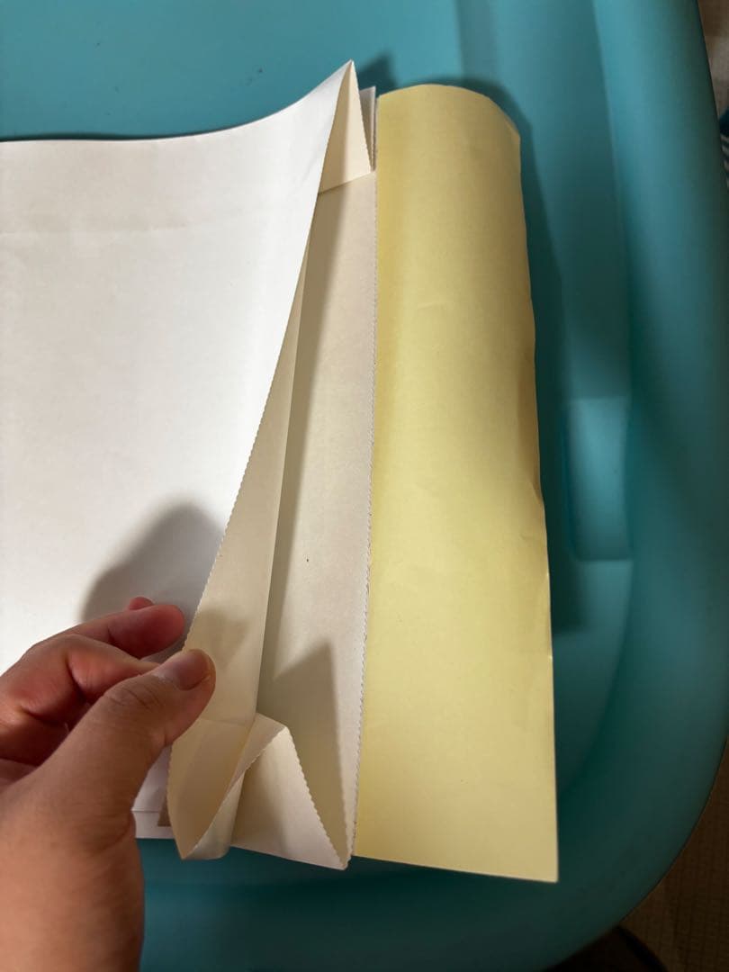 角底袋　宅配袋 梱包袋 500枚 白色 テープ付き