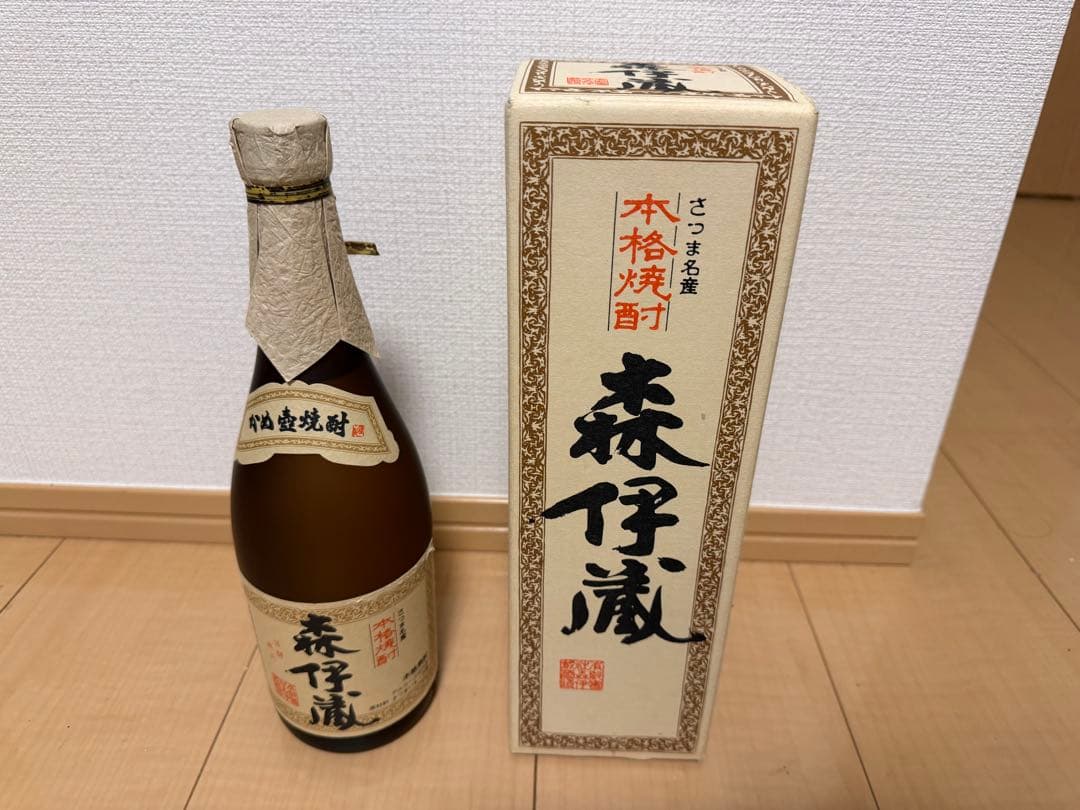 【未開栓】森伊蔵 720ml 金ラベル 箱付き ※箱・ラベルにダメージあり