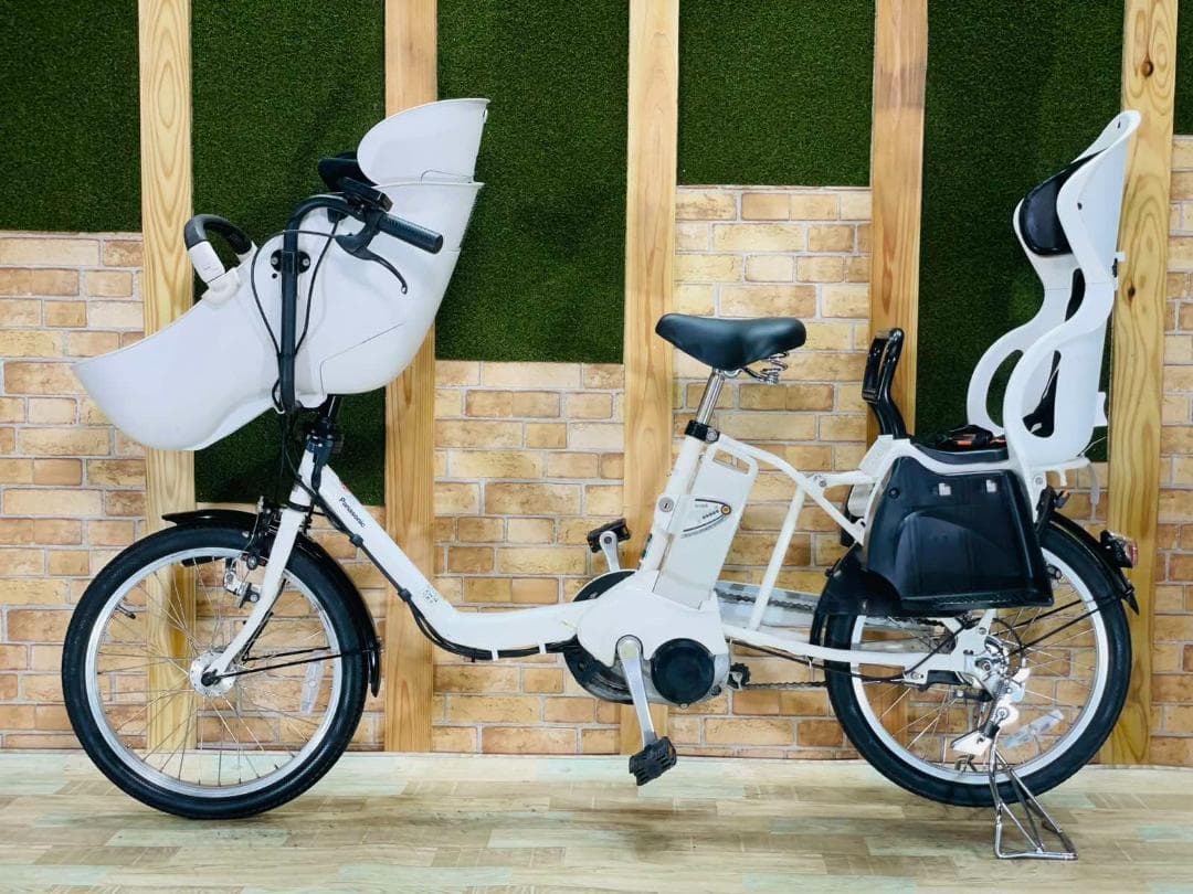 超人気色　高級ベビシート　子供乗せパナソニック電動アシスト自転車 H1836
