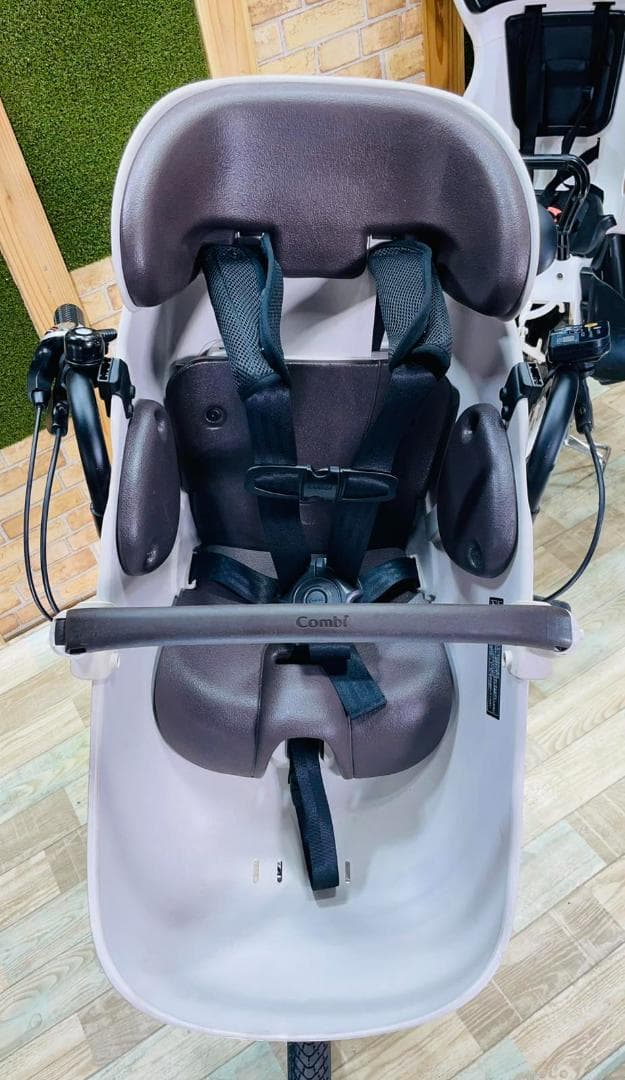 超人気色　高級ベビシート　子供乗せパナソニック電動アシスト自転車 H1836
