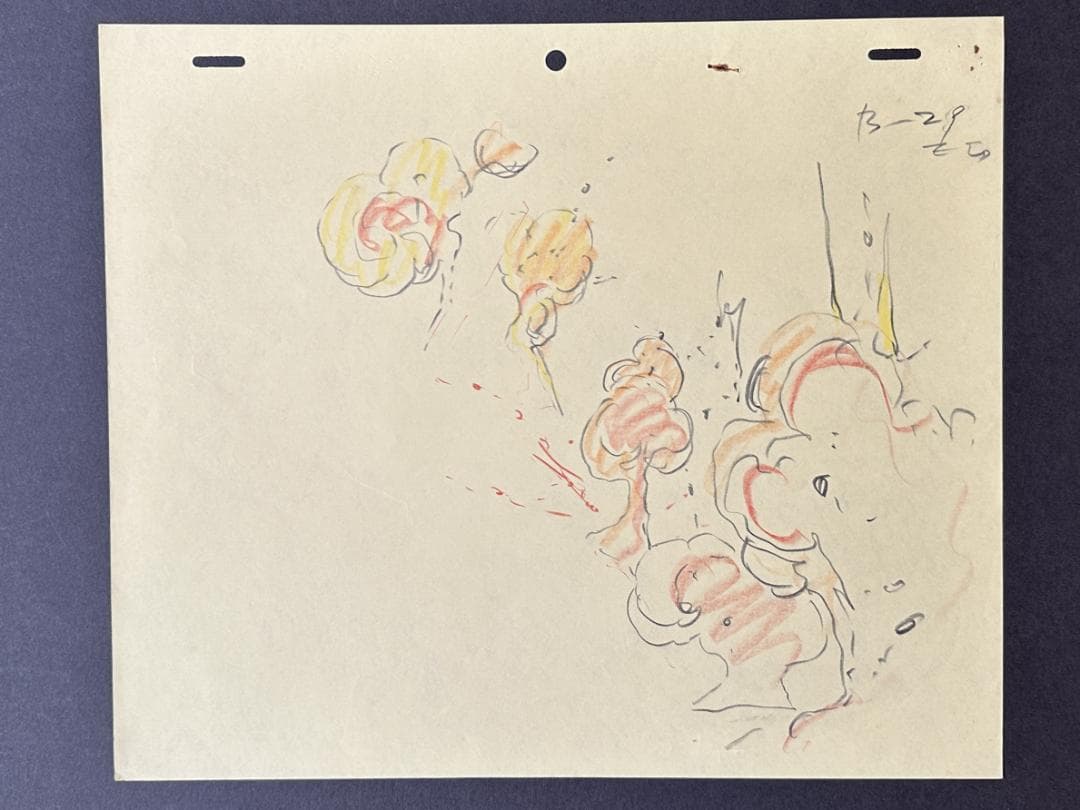 機動戦士ガンダム TV版ファーストガンダム 修正原画5枚　安彦良和　ガンタンク