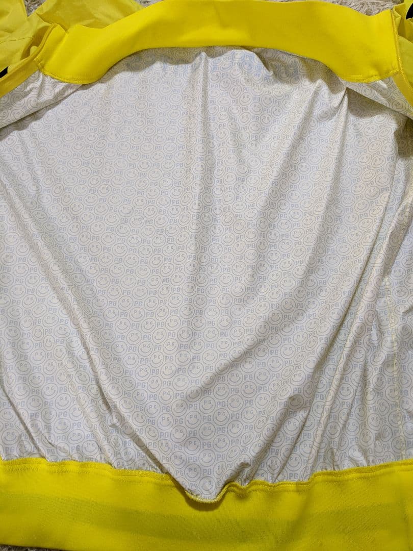 パーリーゲイツ PEARY GATES ナイロンジャケット イエロー フルジップ