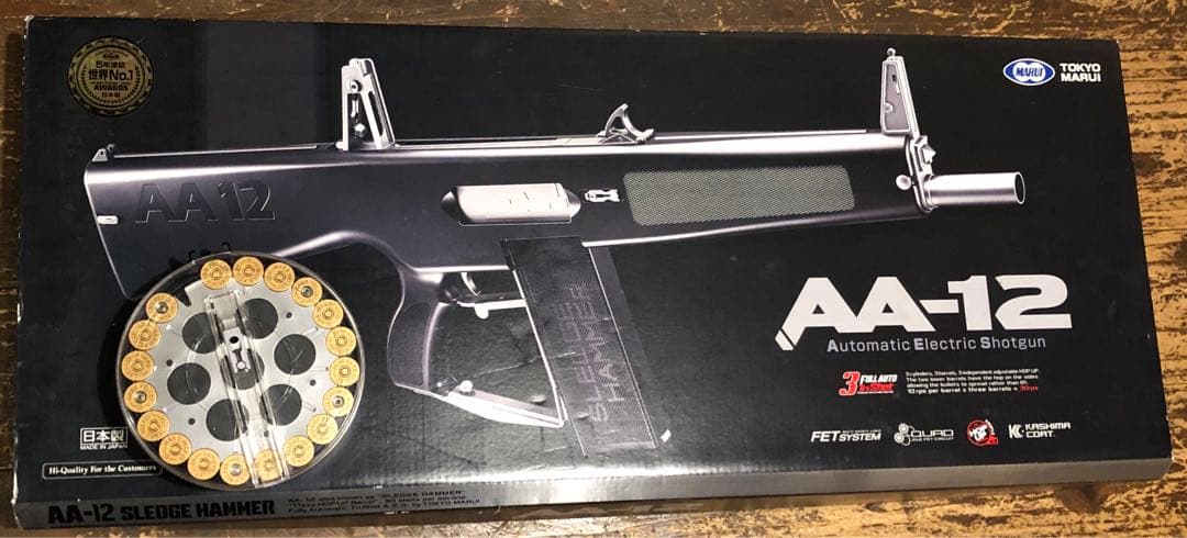 東京マルイ 電動ショットガン AA-12 ドラムマガジン付き
