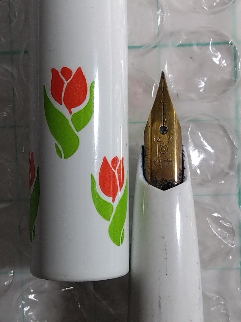 ペン先14Kx3本、18Kx1本、万年筆、合計4本まとめ売り