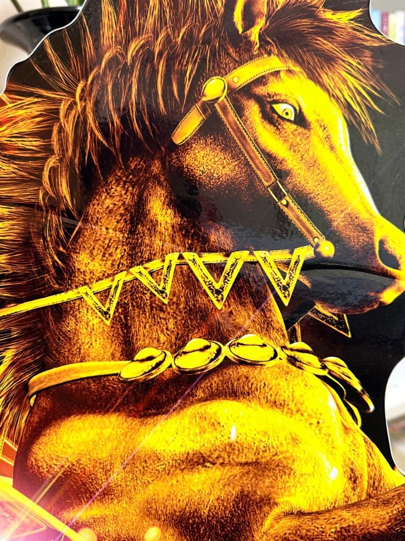 パチンコ・パチスロ　Ｐ北斗の拳 暴凶星 特大両面パネル 黄金馬 ビッグサイズ