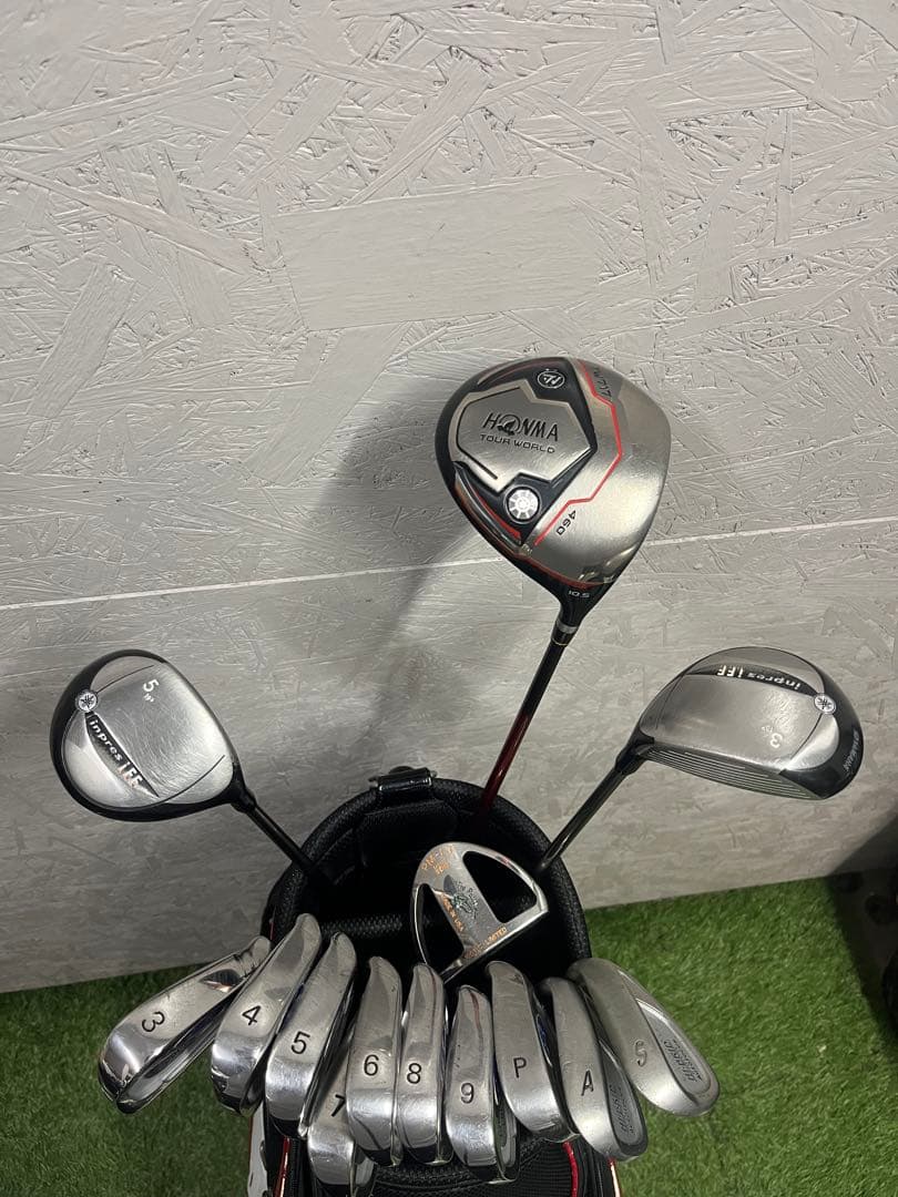 激安 ヤマハ ホンマ メンズ SR クラブセット ゴルフクラブ