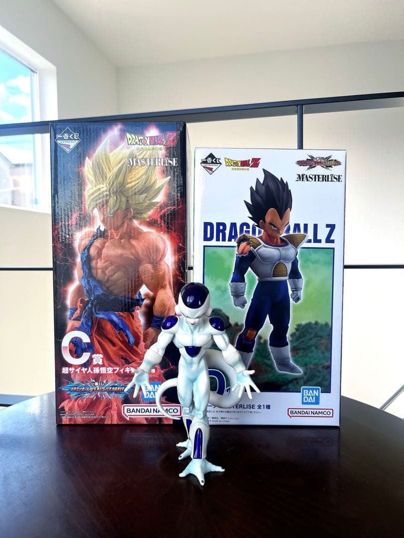 一番くじドラゴンボールVSオムニバス C賞孫悟空 D賞ベジータ MSPフリーザ