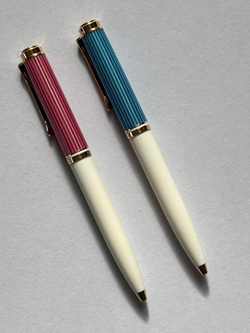 【まとめ売り】ペリカン ボールペン スーベレーン K600 ピンク＆ターコイズ