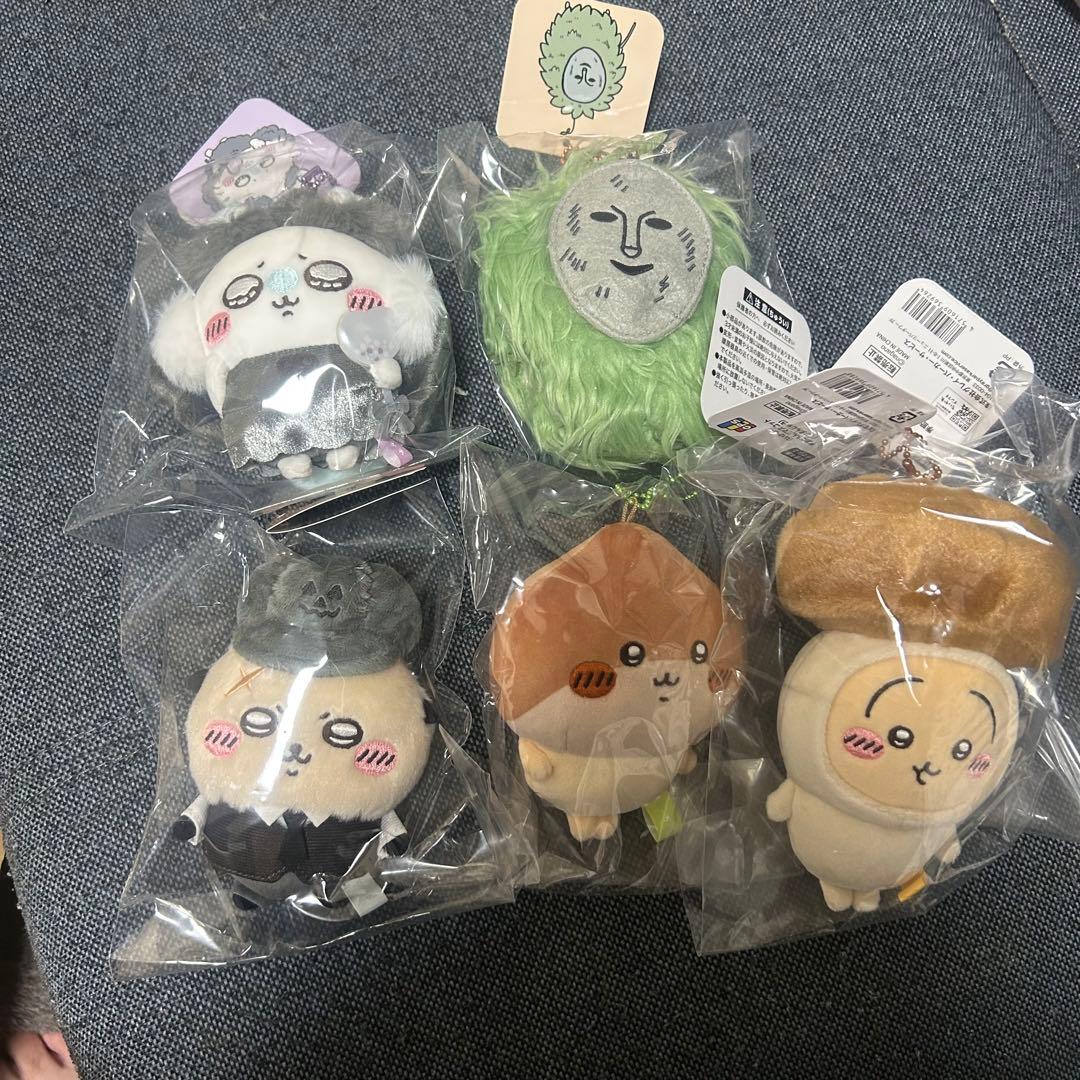 ちいかわ 季節だもんマスコット キノコ シーサー くりまんじゅう