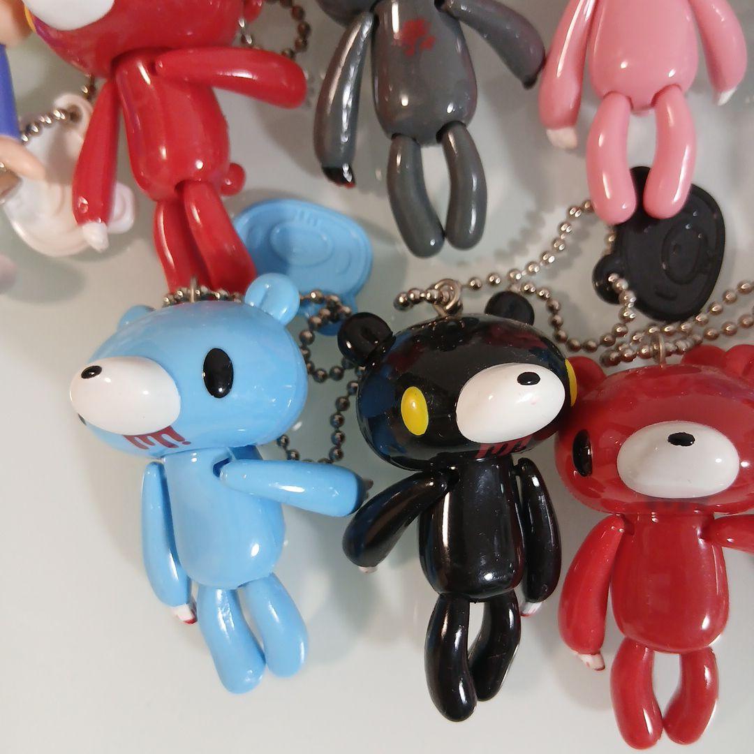 いたずらぐまのグルーミー／森チャック熊フィギュア GLOOMY キーホルダー