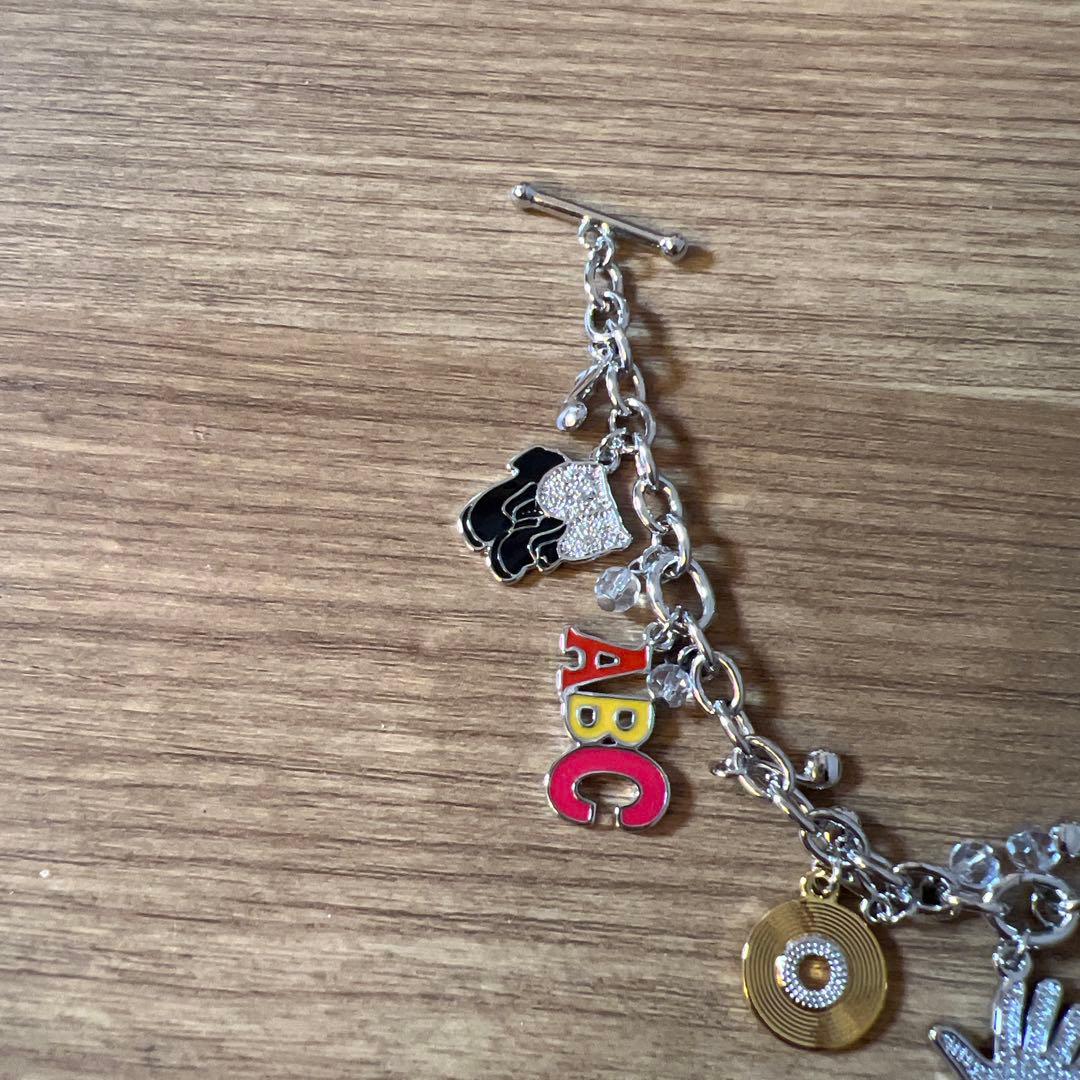 【Michael Jackson】マイケルジャクソン チャームブレスレット