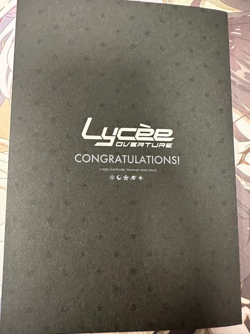 lyceeリセ きゃべつそふと1.0 ルビイ　直筆サイン 当選品　憎悪の意志