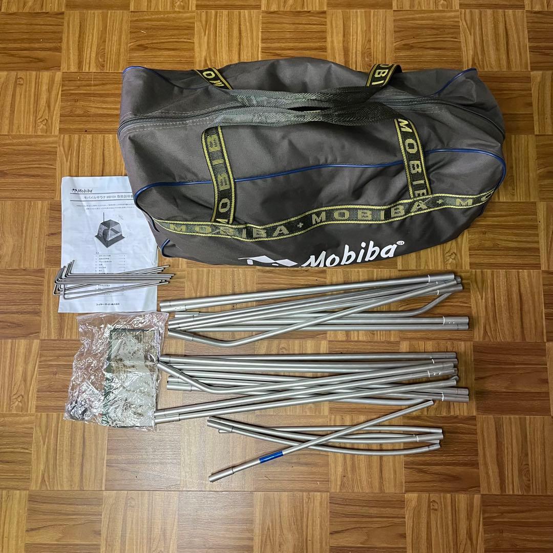G*N様 【値下げ】モビバ mb10a テントサウナ&ストーブセット