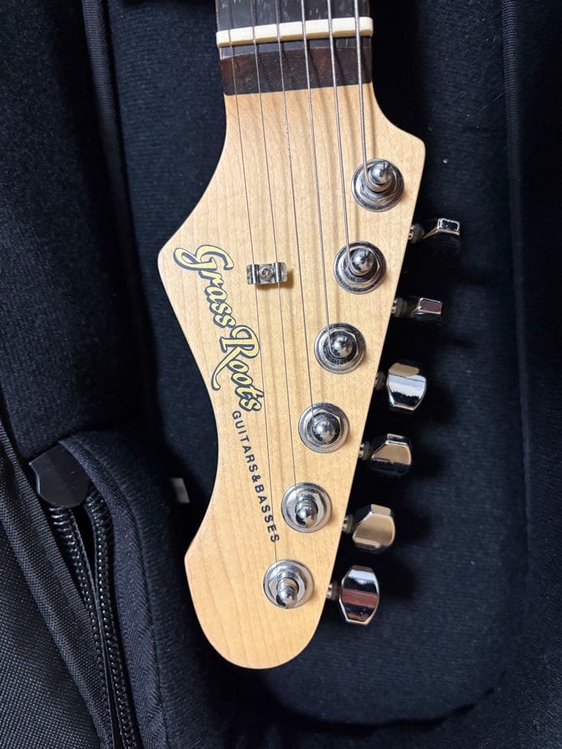 ストラト　エレキギター　G-MR-CTM STBK ケース付き