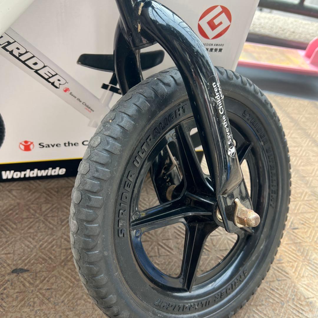 STRIDER バランスバイク ホワイト