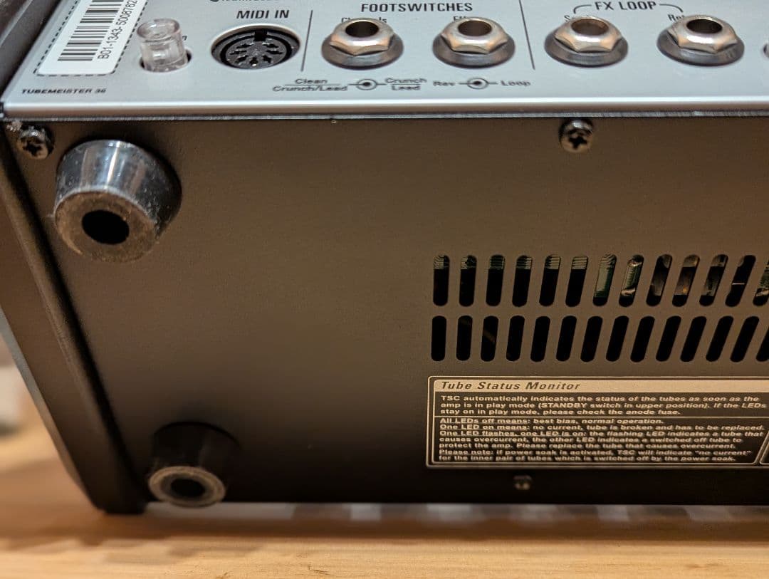 Hughes & Kettner Tube Meister 36 チューブアンプ