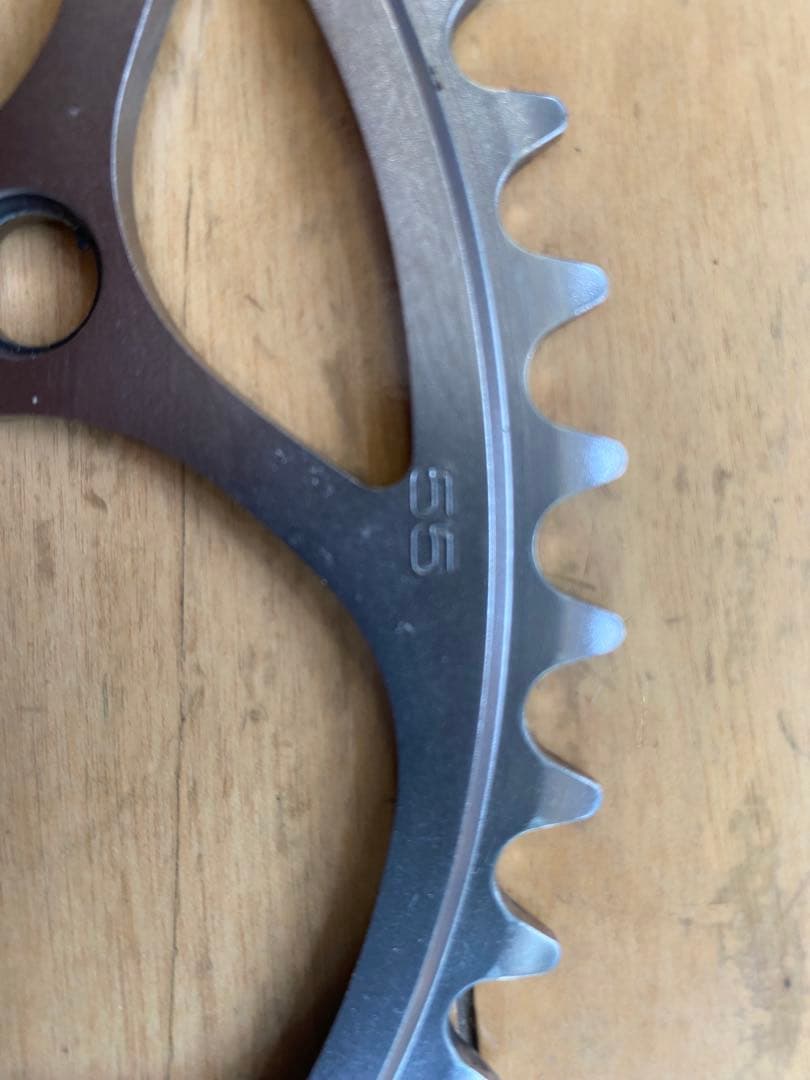 njs Dura-Ace 165mm ピストクランクセット BB.チェーンリング