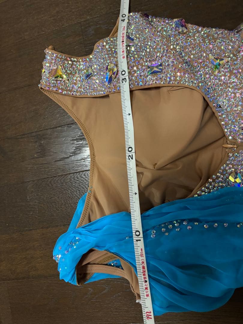 社交ダンスラテンデモ用ドレス