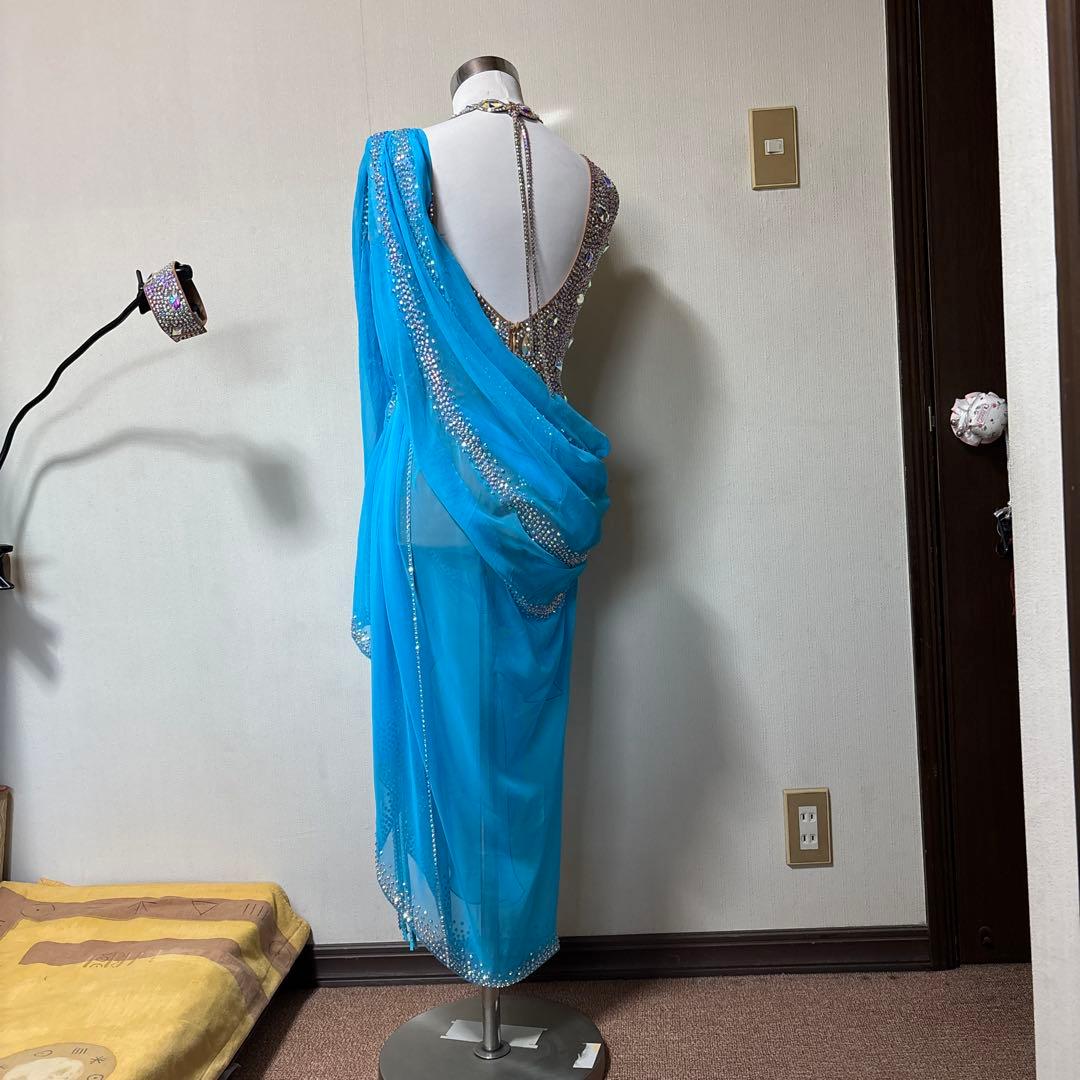 社交ダンスラテンデモ用ドレス