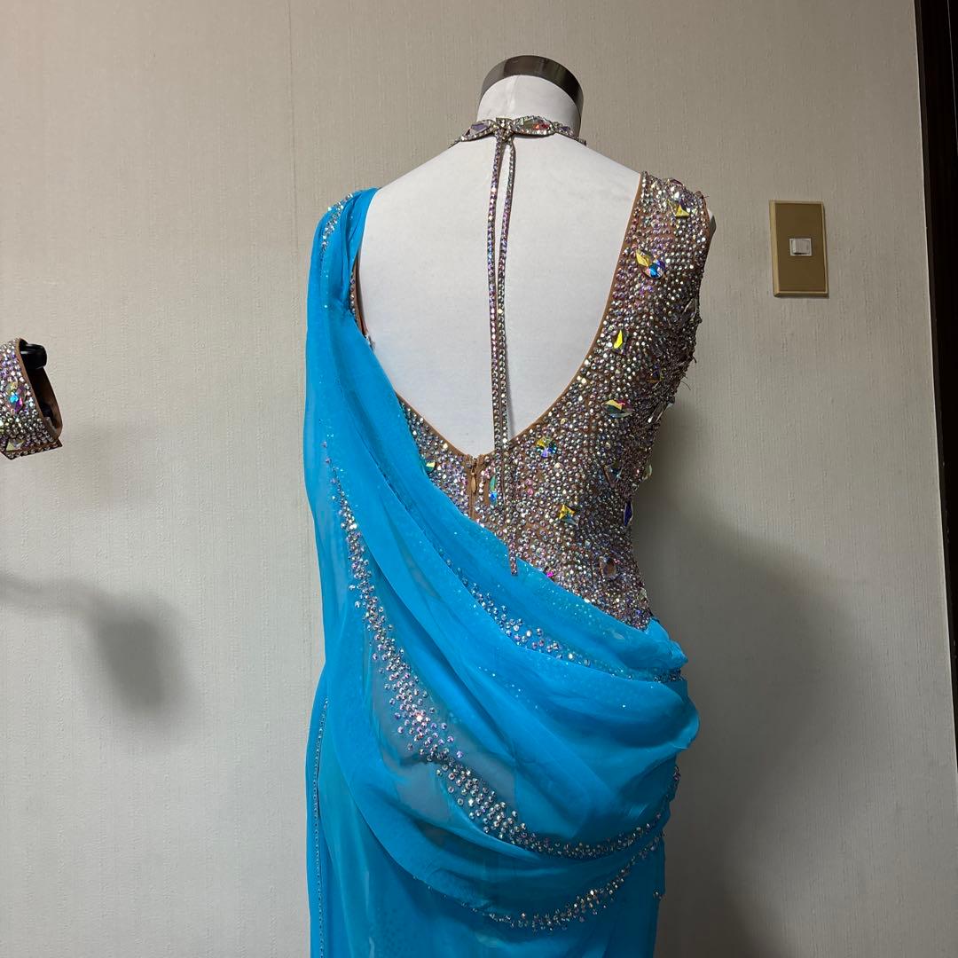 社交ダンスラテンデモ用ドレス