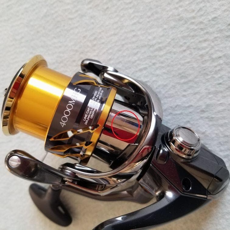 20ツインパワー4000MHG 夢屋スプール付き