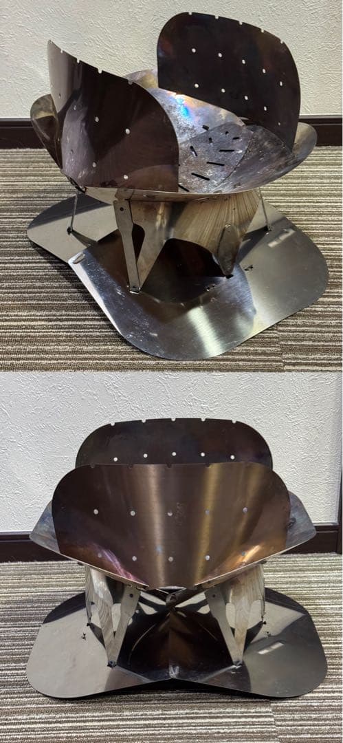 地球とASOBU 焚き火台 IRORI-211 火箸 五徳 架台兼オーブンセット