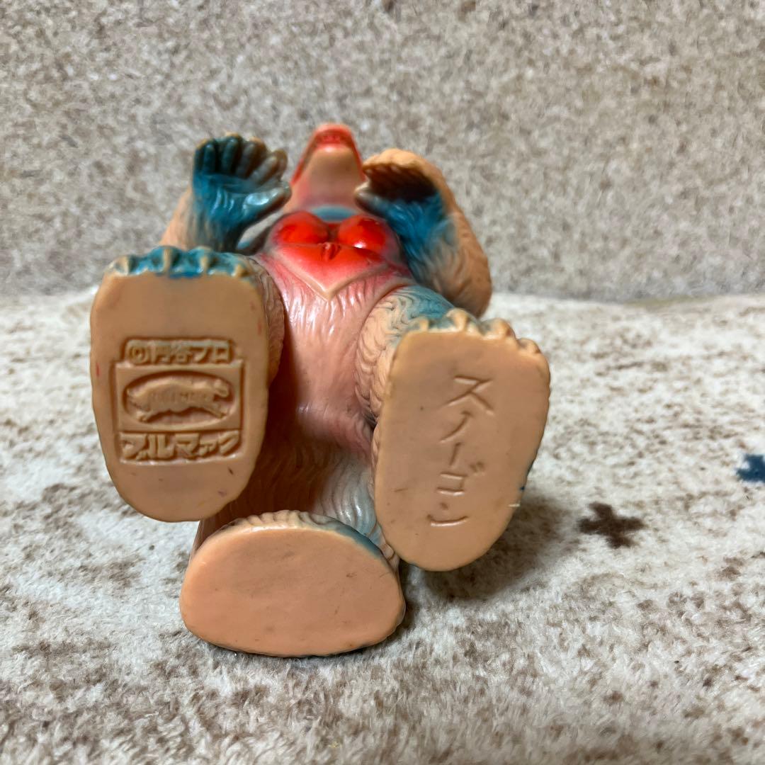 希少ブルマァク 円谷プロ スノーゴン ソフビ 帰ってきたウルトラマン 特撮