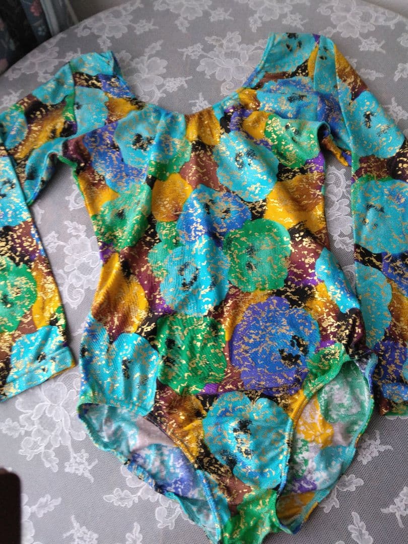 scullのレオタード　chacottのトレンカ サイズM