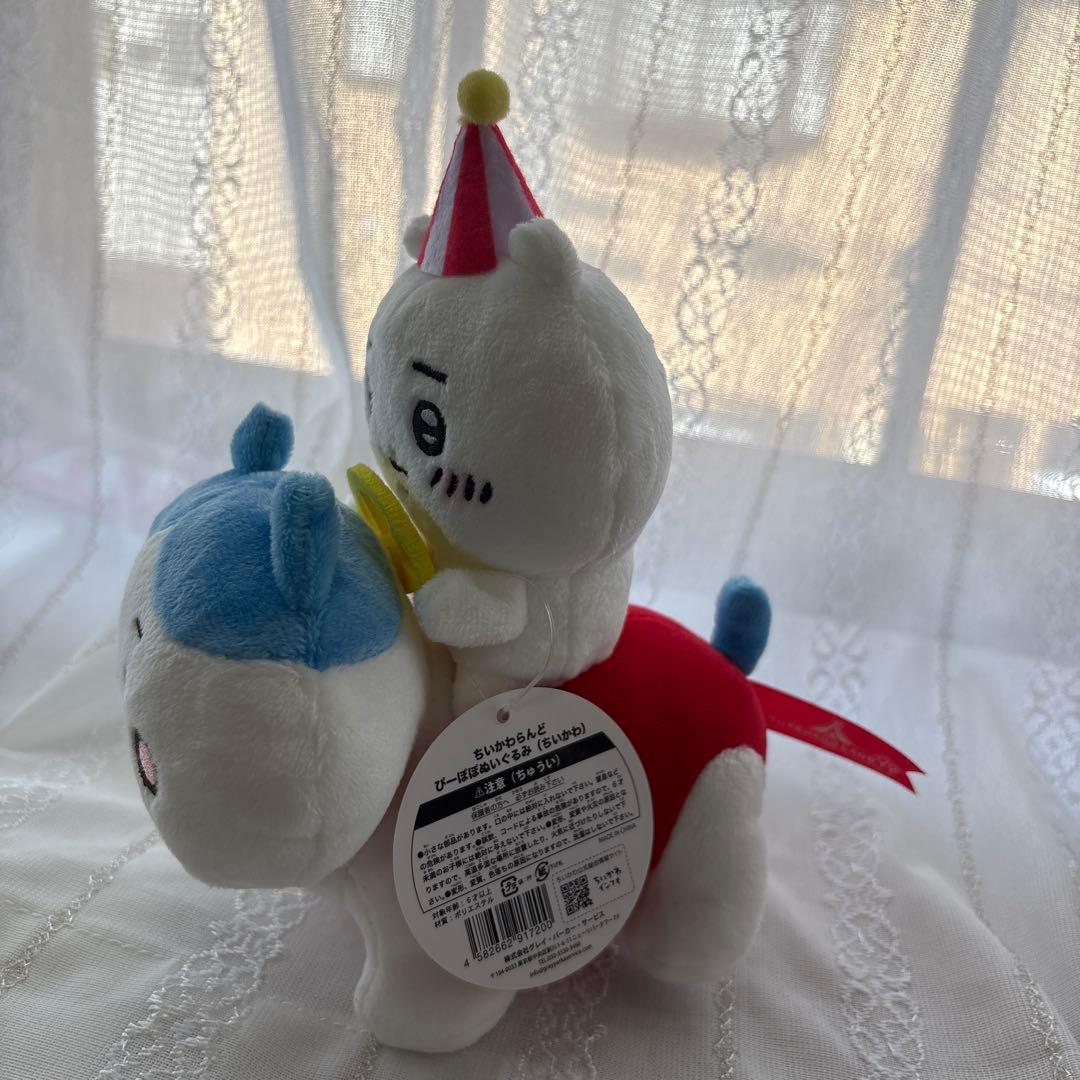 ちいかわ　うさぎ　ハチワレ　ぴーぽぽ　ぬいぐるみ