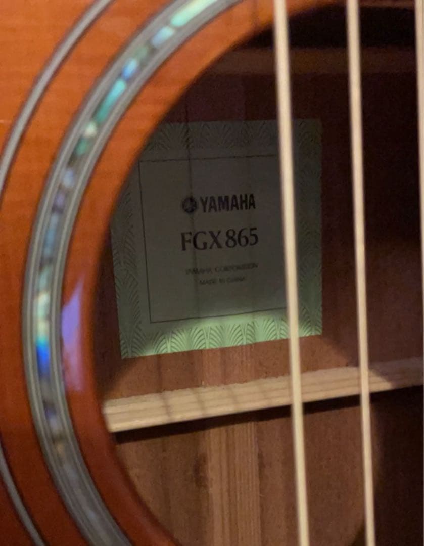 価格更新出品再会　 Yamaha エレアコギター　FGX865